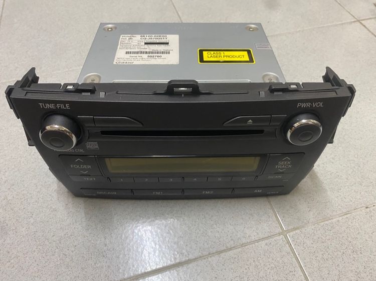 วิทยุรถยนต์ โตโยต้า อัลติส ยังใช้งานได้ดี รูปที่ 4