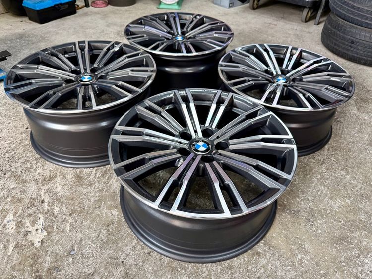 ล้อแม็ก BMW G20 แท้ขอบ 18” ถอดป้ายแดง 5รู112  หน้ากว้าง 7.5 ET 25 หลังกว้าง 8.5 ET 40 รูปที่ 2