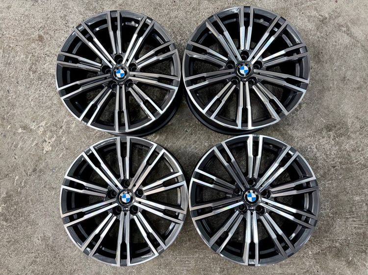 18" ล้อแม็ก BMW G20 แท้ขอบ 18” ถอดป้ายแดง 5รู112  หน้ากว้าง 7.5 ET 25 หลังกว้าง 8.5 ET 40