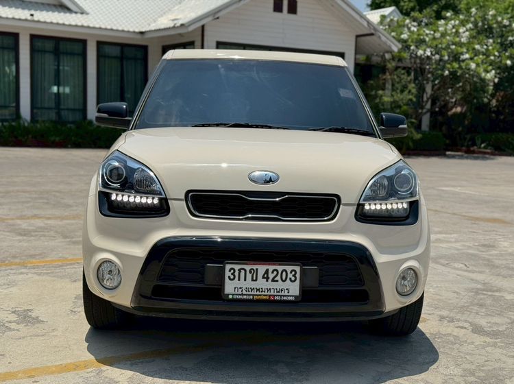 Kia Soul 2012 1.6 Sedan เบนซิน ไม่ติดแก๊ส เกียร์อัตโนมัติ เหลือง รูปที่ 2