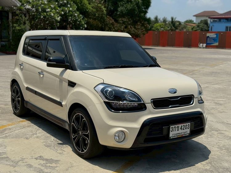 Kia Soul 2012 1.6 Sedan เบนซิน ไม่ติดแก๊ส เกียร์อัตโนมัติ เหลือง รูปที่ 3