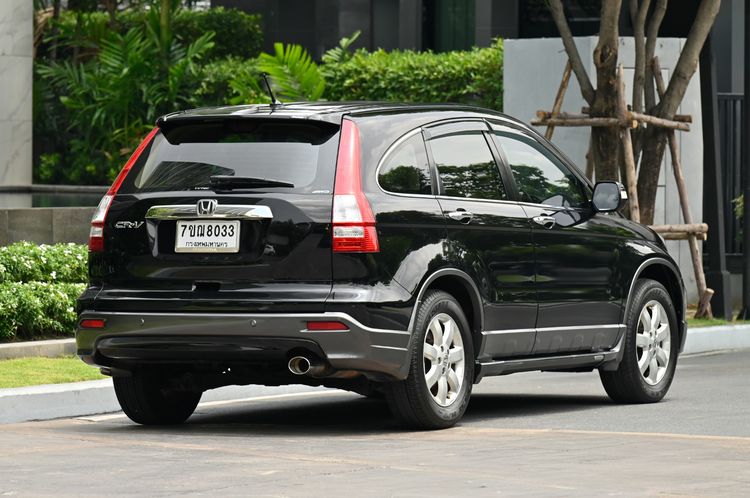 Honda CR-V 2008 2.4 EL 4WD Utility-car เบนซิน ไม่ติดแก๊ส เกียร์อัตโนมัติ ดำ รูปที่ 4
