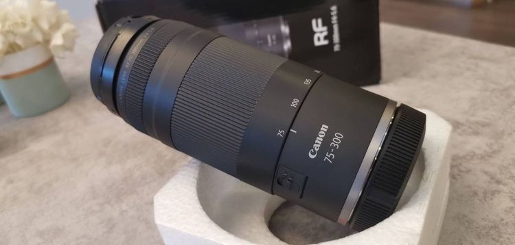 ขาย RF 75-300 f4-5.6 ปกศ ถึง ตค ปีนี้ สภาพของใหม่ ครบยกกล่อง พร้อมฟิลเตอร์  รูปที่ 5