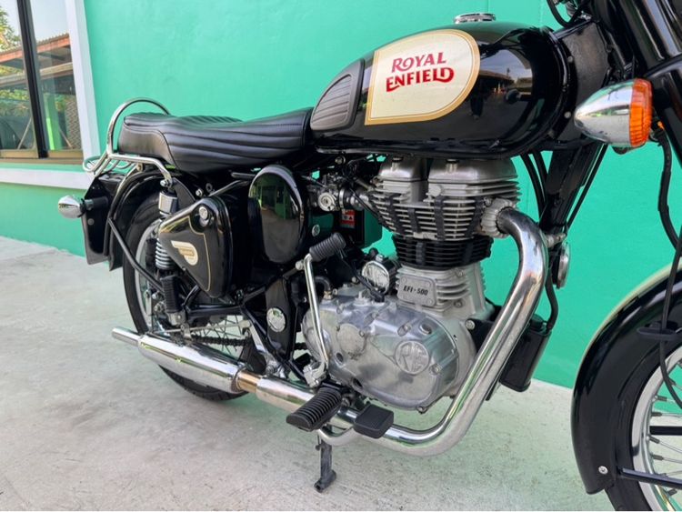 Royal enfield classic500 สีดำ ปี2016 วิ่ง 4,000โล  รูปที่ 9