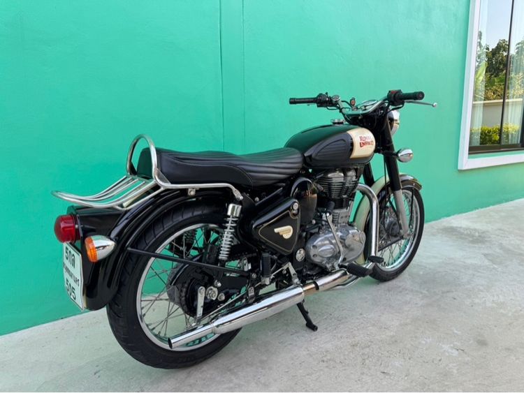 Royal enfield classic500 สีดำ ปี2016 วิ่ง 4,000โล  รูปที่ 3