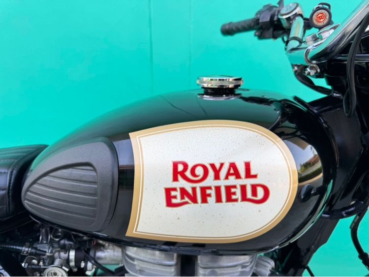 Royal enfield classic500 สีดำ ปี2016 วิ่ง 4,000โล  รูปที่ 5