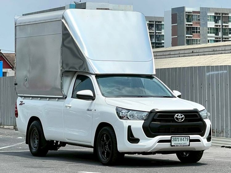 Toyota Hilux Revo 2020 2.4 Entry Pickup ดีเซล ไม่ติดแก๊ส เกียร์ธรรมดา ขาว รูปที่ 2