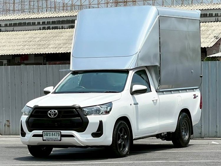 รถ Toyota Hilux Revo 2.4 Entry สี ขาว
