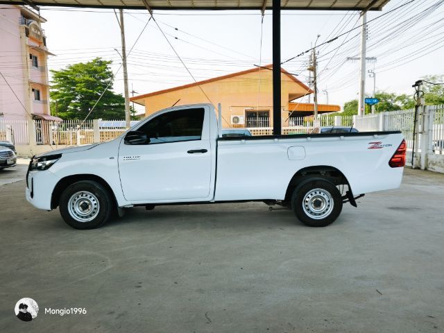 Toyota Hilux Revo 2021 2.4 E Pickup ดีเซล ไม่ติดแก๊ส เกียร์ธรรมดา ขาว รูปที่ 4