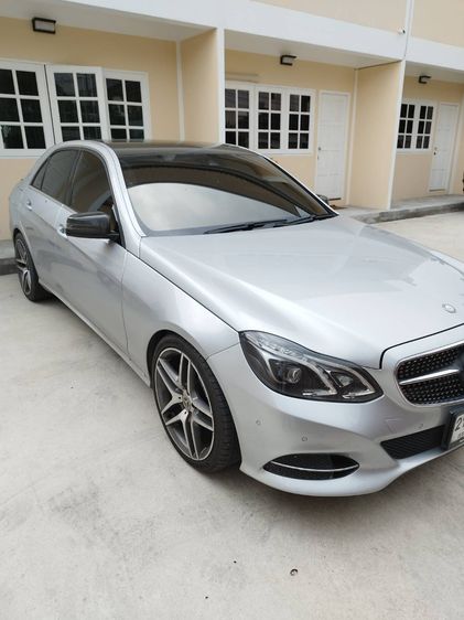 Mercedes-Benz E-Class 2015 E200 Sedan เบนซิน เกียร์อัตโนมัติ บรอนซ์เงิน รูปที่ 2