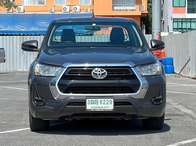 Toyota Hilux Revo 2021 2.4 Entry Pickup ดีเซล ไม่ติดแก๊ส เกียร์ธรรมดา เทา รูปที่ 3