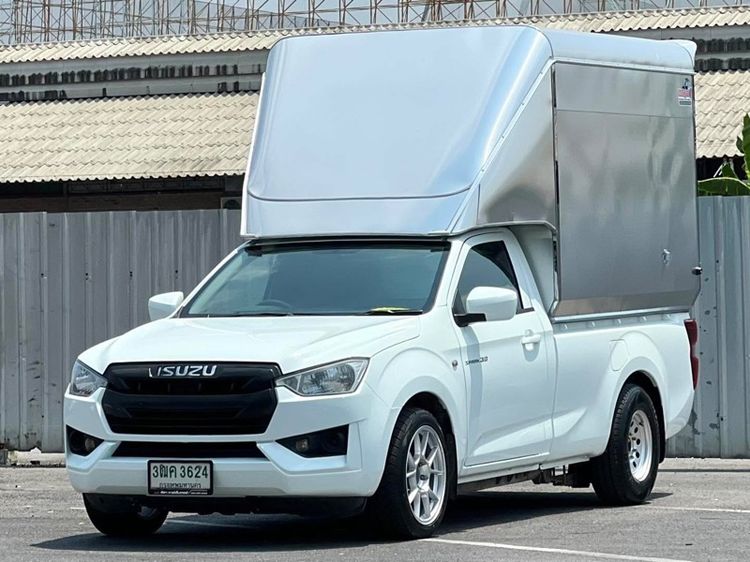 Isuzu D-MAX 2020 1.9 B Pickup ดีเซล ไม่ติดแก๊ส เกียร์ธรรมดา ขาว รูปที่ 2