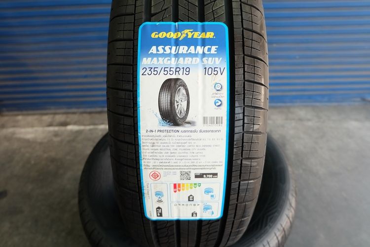 🚩 ยางใหม่ Goodyear รุ่น Assurance MaxGuard SUV ขนาด 235 55R19 ปี24 รูปที่ 2