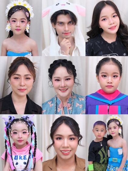 แต่งหน้าทำผมครบทุกงาน เจ้าสาว รับปริญญา พระราม 2 บางขุนเทียน บางบอน บางแค 📞 065-141-4242 พอลล่า รูปที่ 15