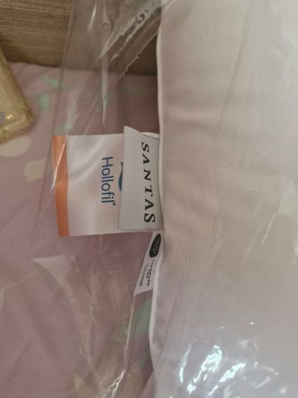 หมอนเด็ก Santas 12×20นิ้ว ของใหม่ ซื้อมาไม่ได้ใช้ แถมปลอกหมอน รูปที่ 2