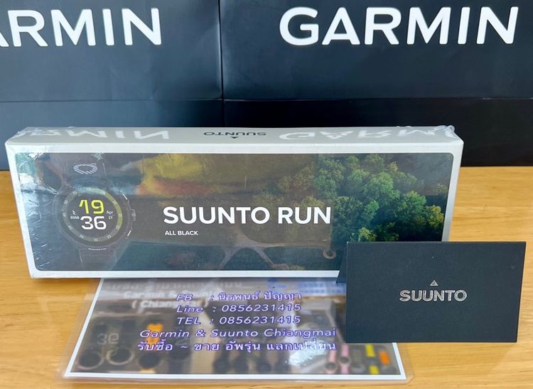 Suunto Run  All Black เครื่องใหม่ ไม่เเกะซิล