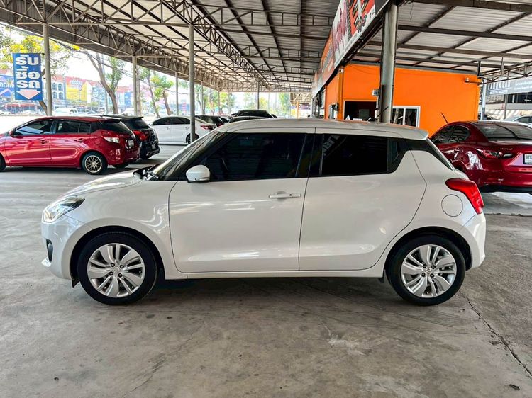 Suzuki Swift 2018 1.2 GLX Sedan เบนซิน ไม่ติดแก๊ส เกียร์อัตโนมัติ ขาว รูปที่ 3