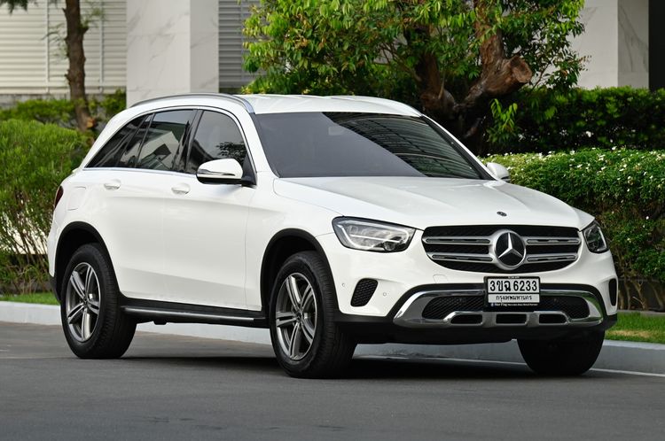 Mercedes-Benz GLC-Class 2020 GLC220d Utility-car ดีเซล ไม่ติดแก๊ส เกียร์อัตโนมัติ ขาว รูปที่ 2