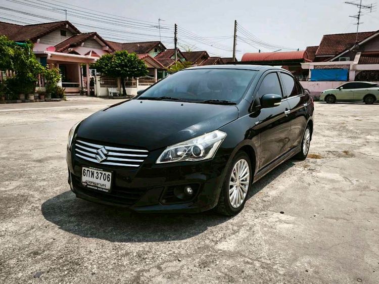 Suzuki Ciaz 2017 1.2 RS Sedan เบนซิน ไม่ติดแก๊ส เกียร์อัตโนมัติ ดำ