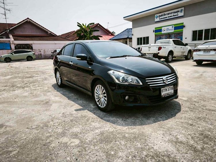 Suzuki Ciaz 2017 1.2 RS Sedan เบนซิน ไม่ติดแก๊ส เกียร์อัตโนมัติ ดำ รูปที่ 3