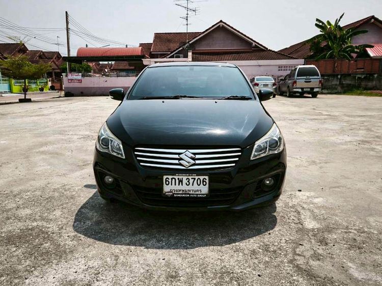 Suzuki Ciaz 2017 1.2 RS Sedan เบนซิน ไม่ติดแก๊ส เกียร์อัตโนมัติ ดำ รูปที่ 2