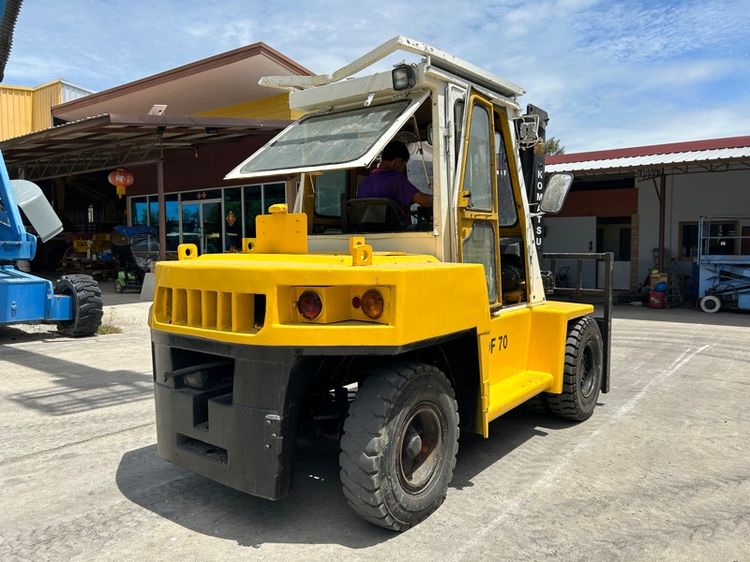 รถฟอร์คลิฟท์ KOMATSU รุ่น DF70 ขนาด 7 ตัน ยกสูง 3 เมตร งาสไลด์ 2 ข้าง รูปที่ 8