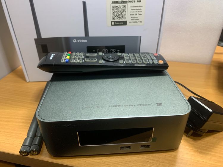 ZIDOO Z10 Pro ใช้งานปกติ  อุปกรณ์ครบ รูปที่ 5