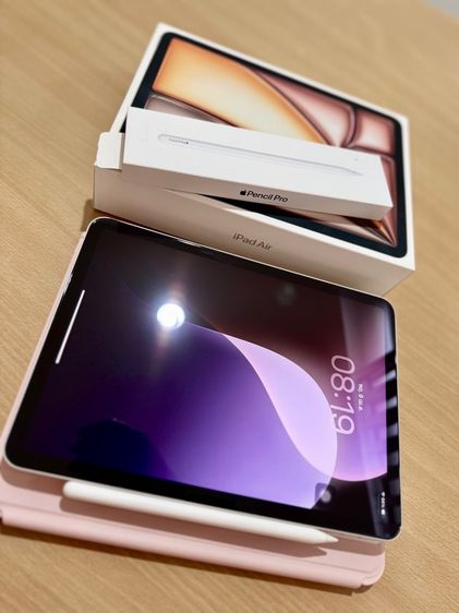 IPad Air M3 11นิ้ว พร้อม ปากกาPro พร้อมเคส ส่งฟรี