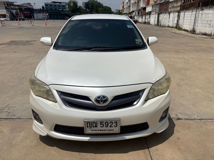 Toyota Altis 2011 2.0 G Sedan เบนซิน ไม่ติดแก๊ส เกียร์อัตโนมัติ ขาว รูปที่ 2