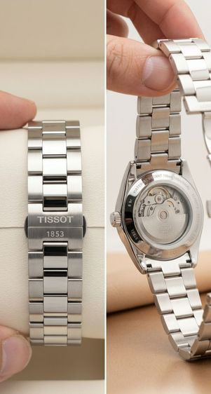TISSOT 1853 Powermatic 80 Automatic ขนาด 43 mm สายเหล็ก สวยหรู สภาพดี พร้อมใช้งาน รูปที่ 3