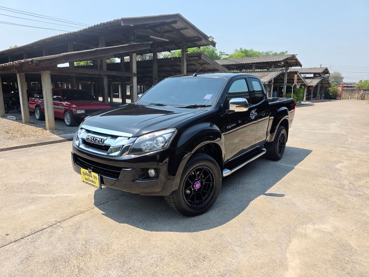 Isuzu D-MAX 2012 2.5 V-Cross Z 4WD Pickup ดีเซล ไม่ติดแก๊ส เกียร์ธรรมดา ดำ รูปที่ 2