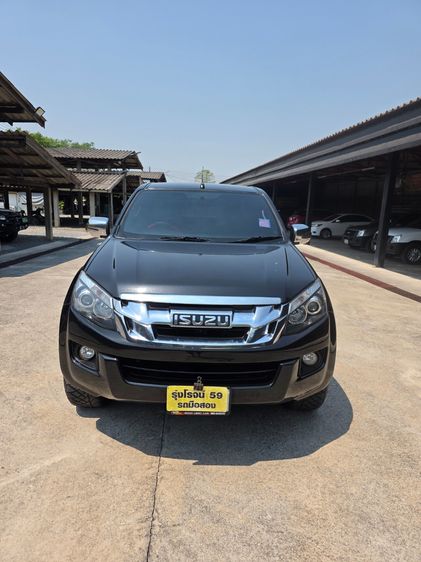 Isuzu D-MAX 2012 2.5 V-Cross Z 4WD Pickup ดีเซล ไม่ติดแก๊ส เกียร์ธรรมดา ดำ รูปที่ 3