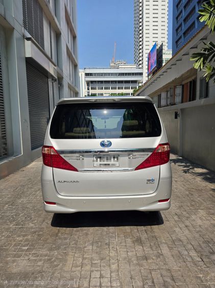 Toyota Alphard 2014 2.4 Hybrid E-Four 4WD Utility-car ไฮบริด เงิน รูปที่ 4