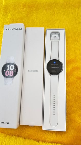 ขาว ซิลิโคน Samsung Watch 5