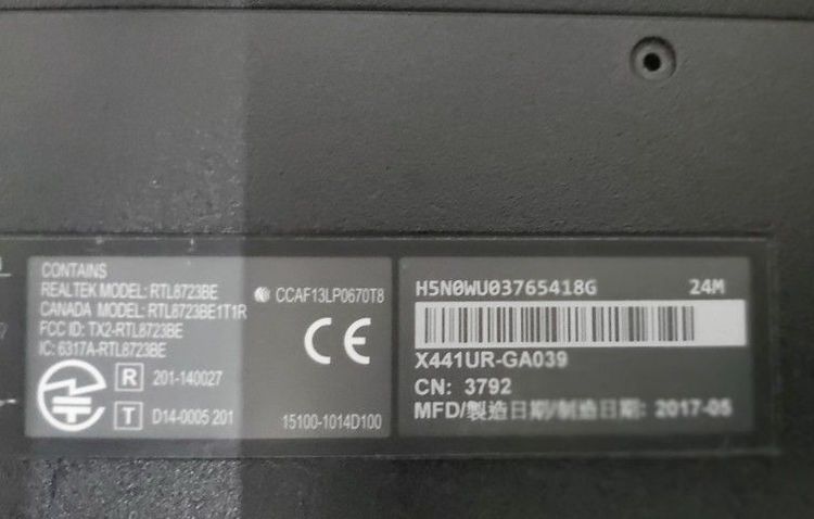 💢Notebook ASUS X441UR GA039 Black มือสอง 14" (ลาดพร้าว 41) รูปที่ 6