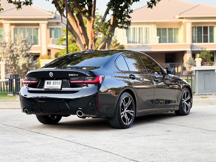 BMW Series 3 2023 320d Sedan ดีเซล ไม่ติดแก๊ส เกียร์อัตโนมัติ ดำ รูปที่ 4