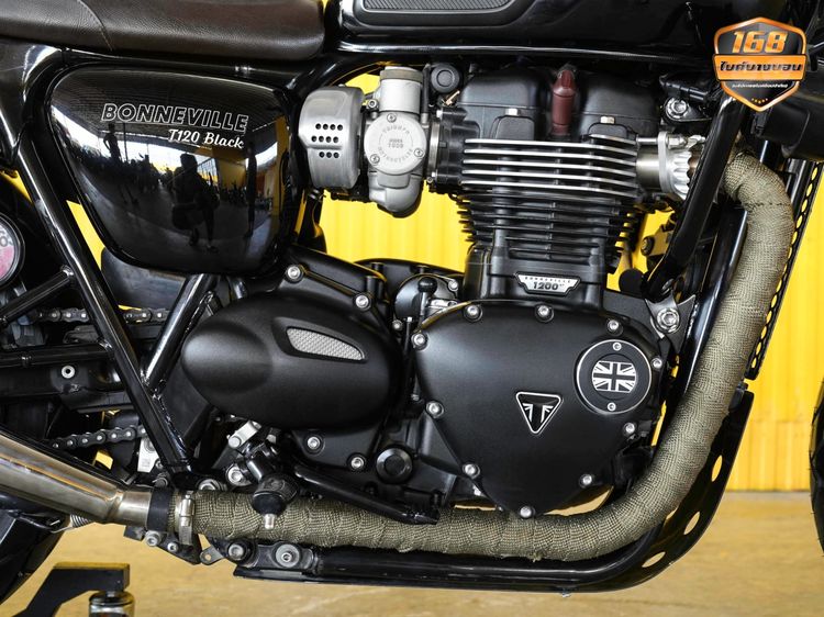 Triumph Bonneville T120 Black ปี 2016 ดาวห์เริ่มต้นที่ 24,000 บ.  รูปที่ 17