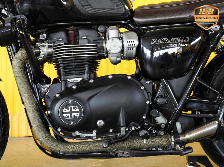 Triumph Bonneville T120 Black ปี 2016 ดาวห์เริ่มต้นที่ 24,000 บ.  รูปที่ 16