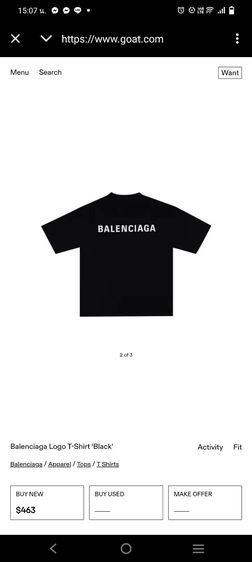 เสื้อยืด Balenciaga  รูปที่ 7