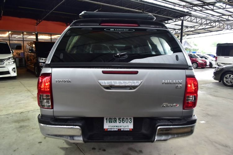 Toyota Hilux Revo 2015 2.4 G Pickup ดีเซล ไม่ติดแก๊ส เกียร์ธรรมดา บรอนซ์เงิน รูปที่ 3