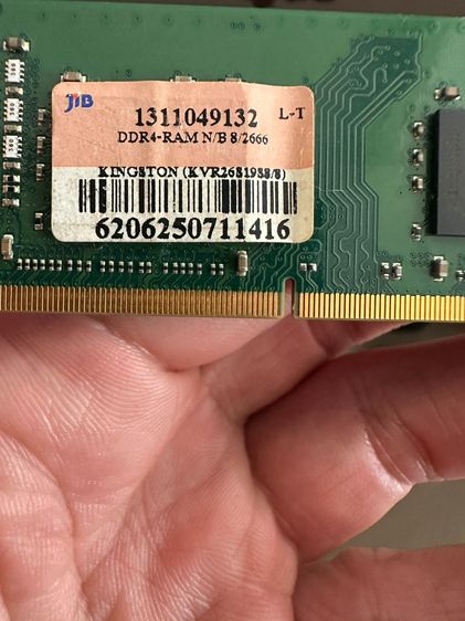 Ram PC DDR3 4 1600 กับ Ram NB DDR4 8 2666 มือสอง ใช้งานปกติ ราคาเบาๆ (นิคมลําพูน) รูปที่ 6