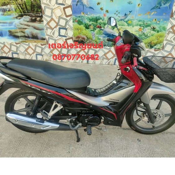 🛵ยังไงก็ขาย WAVE110 i ปี 62 เครื่องดี สีสวย สตาร์ทมือ รถบ้านเดิมๆ เล่มชุดโอนครบ+เปลี่ยนถ่ายน้ำมันเครื่องฟรี ส่งฟรี30 ก.ม รูปที่ 3