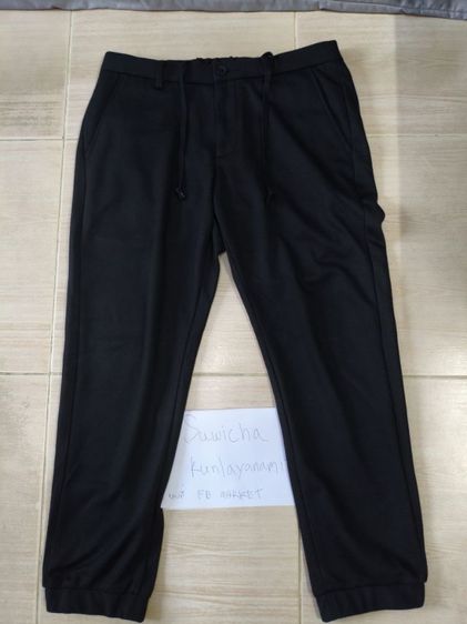 กางเกง uniqlo Sweatpants Joggerสภาพดี รูปที่ 5