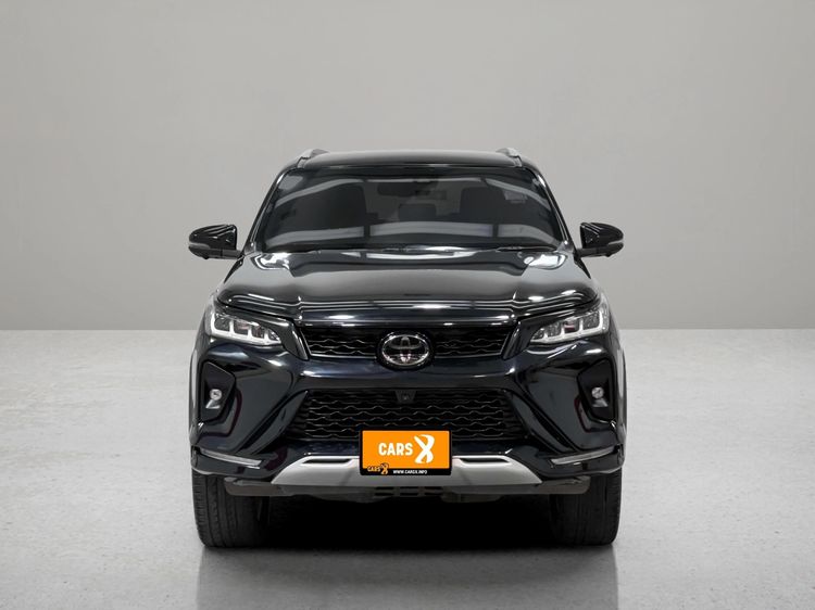 Toyota Fortuner 2021 2.8 LEGENDER 2WD AT Utility-car ดีเซล ไม่ติดแก๊ส เกียร์อัตโนมัติ ดำ รูปที่ 2
