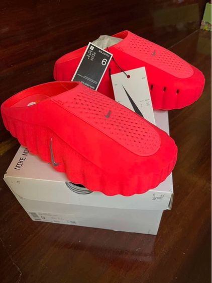 แดง อื่นๆ รองเท้าแตะ UK 8.5 | EU 42 2/3 | US 9 Nike Mind 001 Mule "Solar Red" (HQ4307-600) ฃ