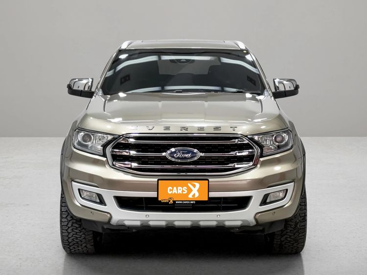 Ford Everest 2019 2.0 Titanium Plus 4WD Utility-car ดีเซล ไม่ติดแก๊ส เกียร์อัตโนมัติ น้ำตาล รูปที่ 2