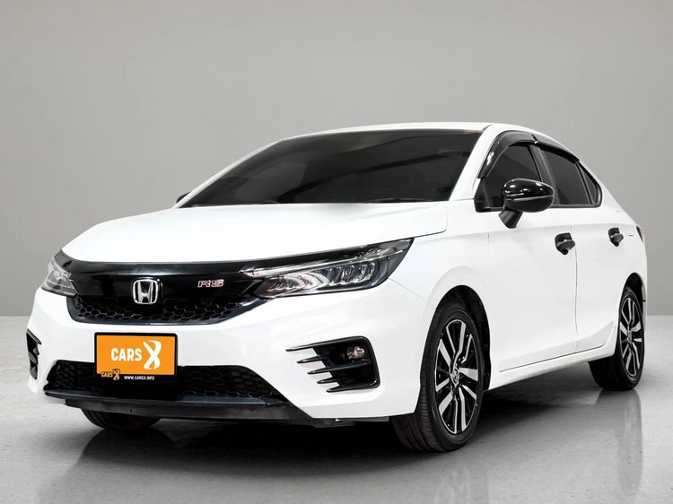 Honda City 2020 1.0 RS Sedan เบนซิน ไม่ติดแก๊ส เกียร์อัตโนมัติ ขาว