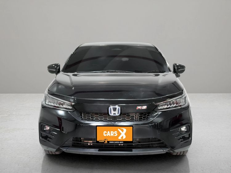 Honda City 2021 1.5 e:HEV RS Sedan ไฮบริด ไม่ติดแก๊ส เกียร์อัตโนมัติ ดำ รูปที่ 2