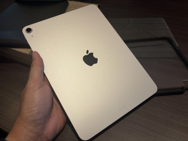 ไอแพดมือสอง ตัวเริ่มต้น iPad Air M3 ความจุ 128GB Sterlight เจ้าของใช้เองมือเดียว รูปที่ 4