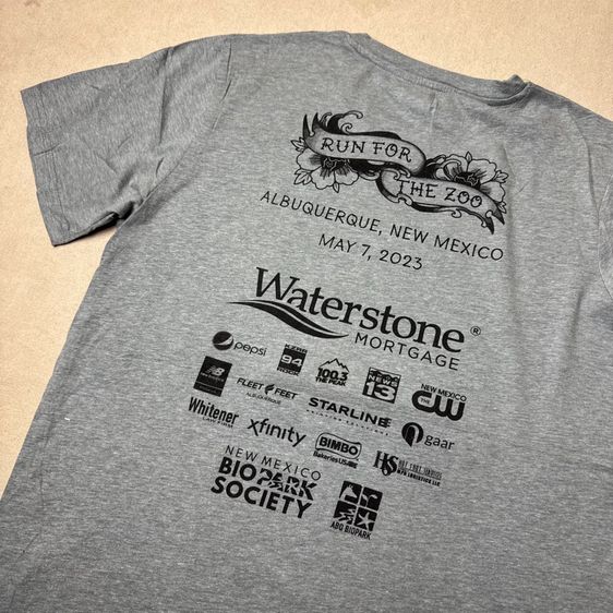 เสื้อยืด Run For The Zoo Size M รูปที่ 7